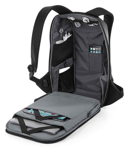 Quadra Project Charge Security Backpack - BLK - ONE
